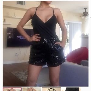 Bebe Black Romper ❤❤💣